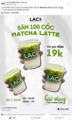 QC Facebook La Cà coffee and tea