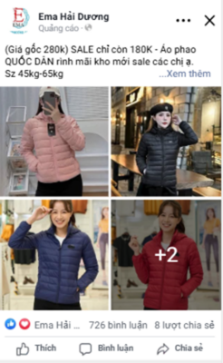 Qc Facebook Ema Hải Dương (áo phao)