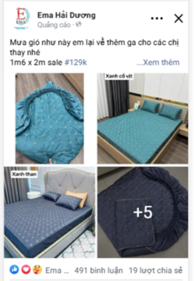 Qc Facebook Ema Hải Dương (chăn)