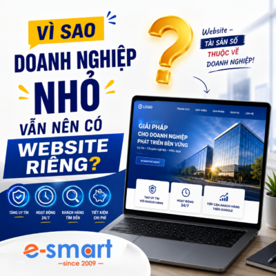 Vì sao doanh nghiệp nhỏ vẫn nên có website