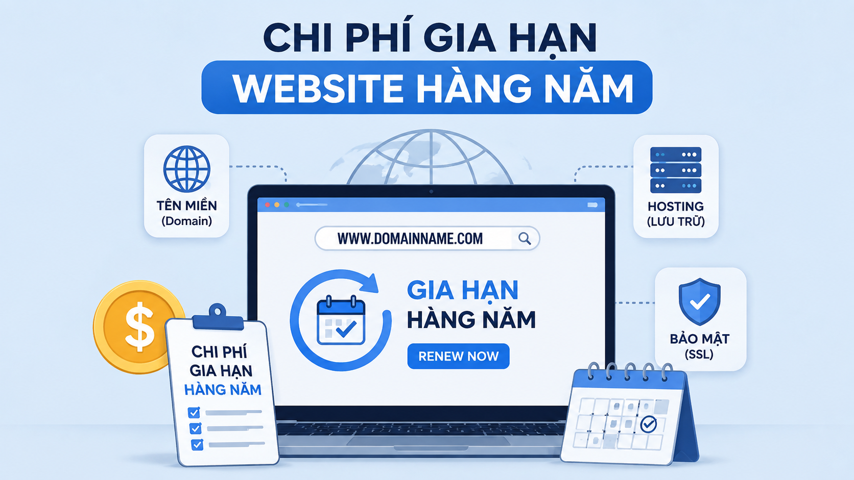 Chi phí gia hạn hàng năm